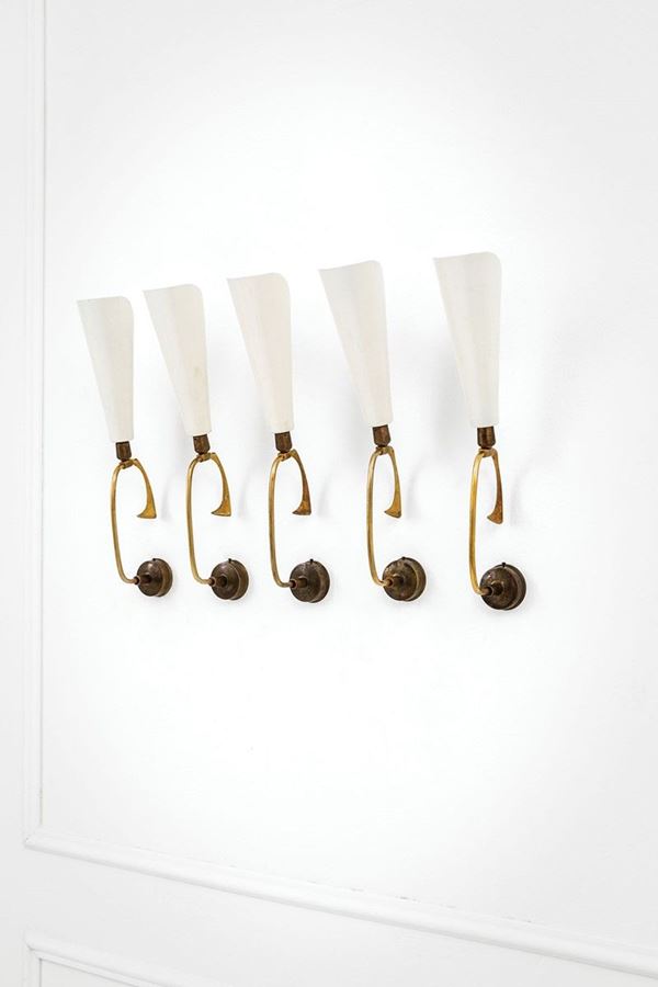 Cinque lampade da parete
Otto  - Auction Design - Incanto Casa d'Aste e Galleria