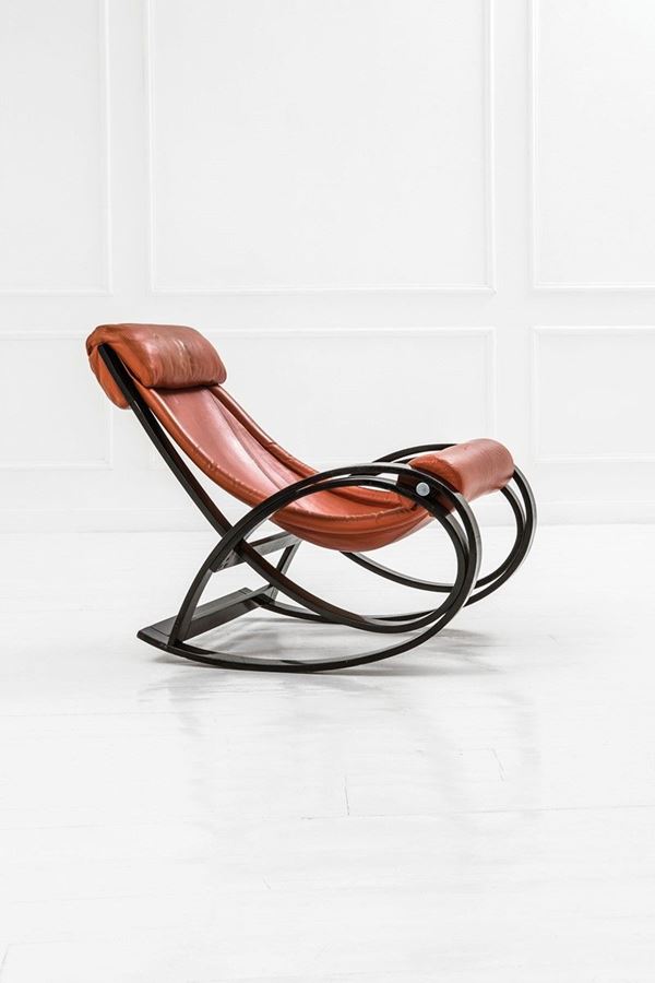 Gae Aulenti : Dondolo mod. Sgarsul
Struttur  - Auction Design - Incanto Casa d'Aste e Galleria