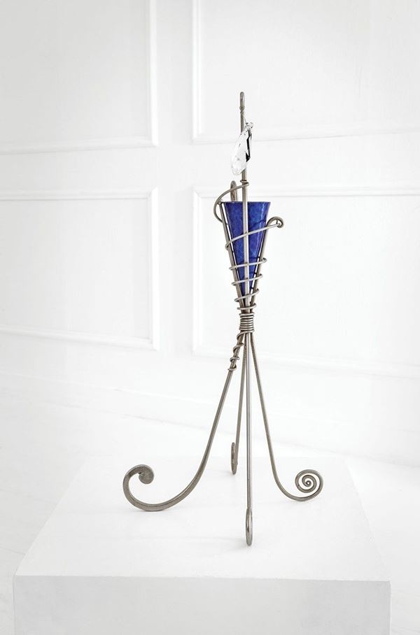 Toni Cordero : Candeliere
Metallo, smalto, c  - Auction Design - Incanto Casa d'Aste e Galleria