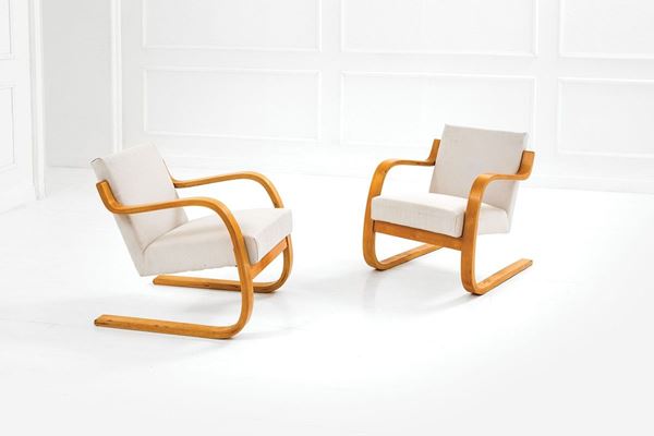 Due poltrone mod. 34/402
Comp  - Auction Design - Incanto Casa d'Aste e Galleria