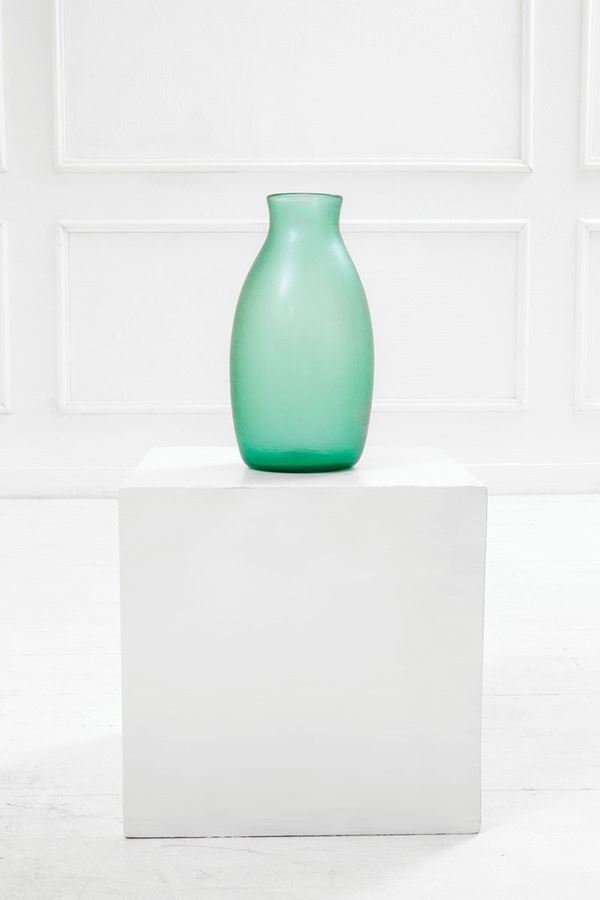 Carlo Scarpa : Vaso mod. 3950
Vetro traspare  - Asta Design - Incanto Casa d'Aste e Galleria