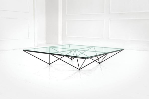 Paolo Piva : Tavolo basso mod. Alanda (vers  - Auction Design - Incanto Casa d'Aste e Galleria