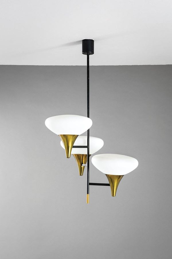 Stilnovo - Lampadario
Metallo laccato, o