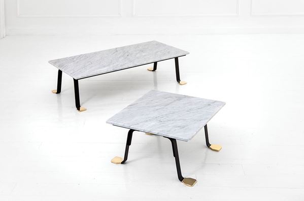Officine Bolognesi : Tavolo basso
Metallo smaltato  - Auction Design - Incanto Casa d'Aste e Galleria