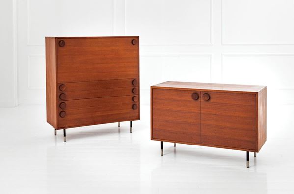 Una credenza ed un secr&#233;taire
