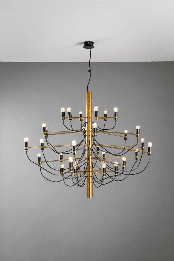 Gino Sarfatti : Lampada a sospensione mod. 209  - Auction Design - Incanto Casa d'Aste e Galleria