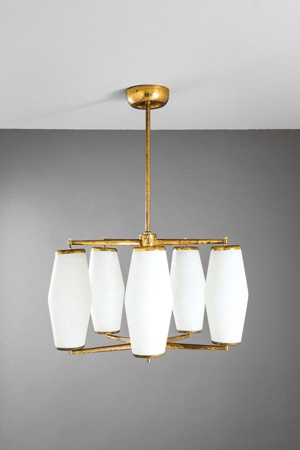 Stilnovo - Lampada a sospensione
Ottone 
