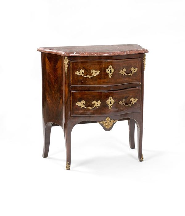 Com&#242; lastronato in palissandro  - Auction Antiquariato - Asta da fallimento - Incanto Casa d'Aste e Galleria