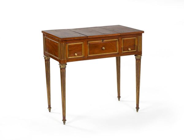 Toeletta da muro in legno natu  - Auction Antiquariato - Asta da fallimento - Incanto Casa d'Aste e Galleria