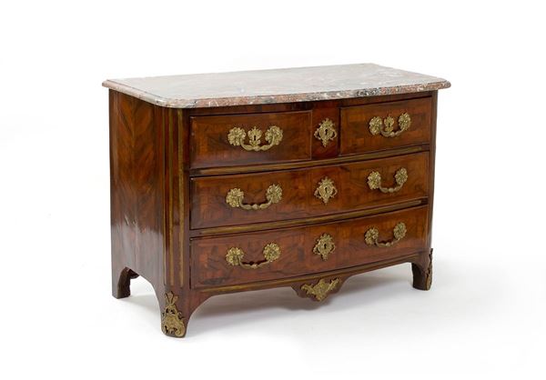 Com&#242; lastronato in palissandro  - Auction Antiquariato - Asta da fallimento - Incanto Casa d'Aste e Galleria