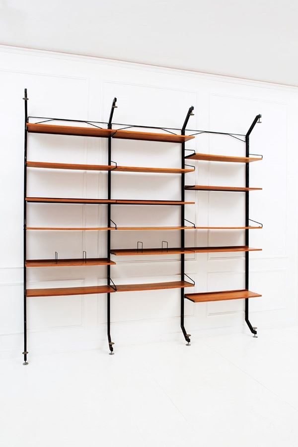 Ico Parisi : Libreria modulare della serie   - Asta The Beat of Design - Incanto Casa d'Aste e Galleria