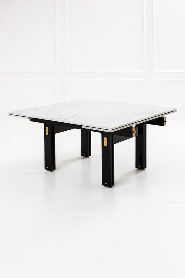 Ignazio Gardella : Tavolo allungabile
Legno lacc  - Auction The Beat of Design - Incanto Casa d'Aste e Galleria