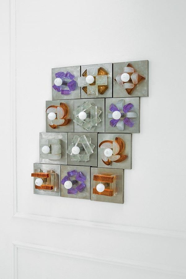 Albano Poli : Sistema luminoso componibile
  - Asta Design - Incanto Casa d'Aste e Galleria