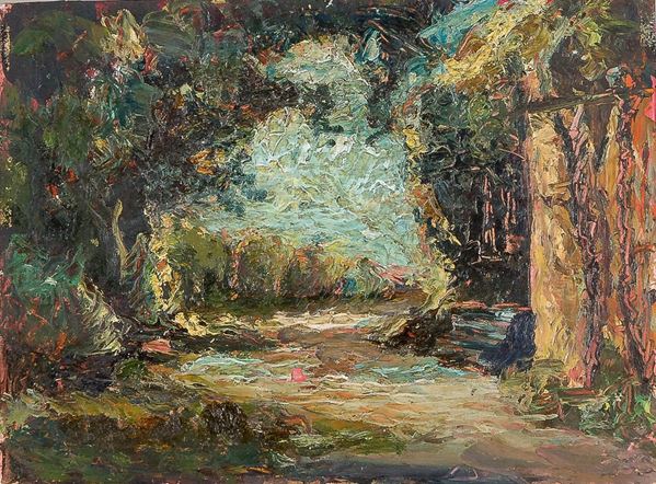 Pittore del XIX secolo
Paesag  - Auction Antiquariato - Asta da fallimento - Incanto Casa d'Aste e Galleria
