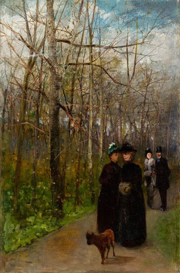 Carlo Pittara - Passeggiata nei dintorni di Pa