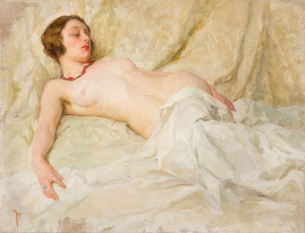 Giovanni Giani - Nudo di donna
Olio su tela, f