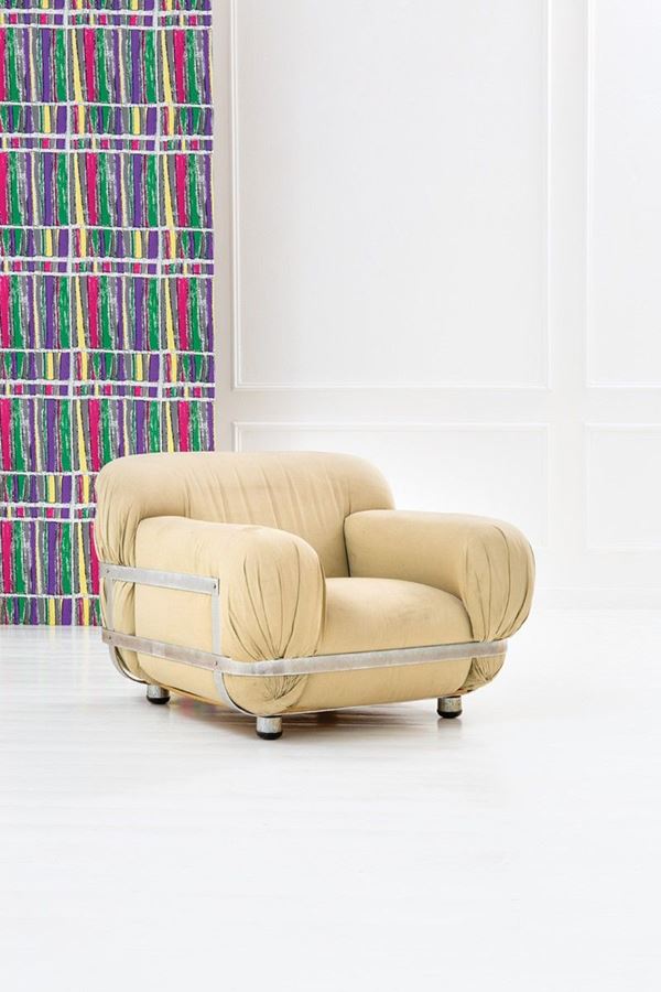Ico Parisi : Rara poltrona mod. 3 
Fasce i  - Asta The Beat of Design - Incanto Casa d'Aste e Galleria