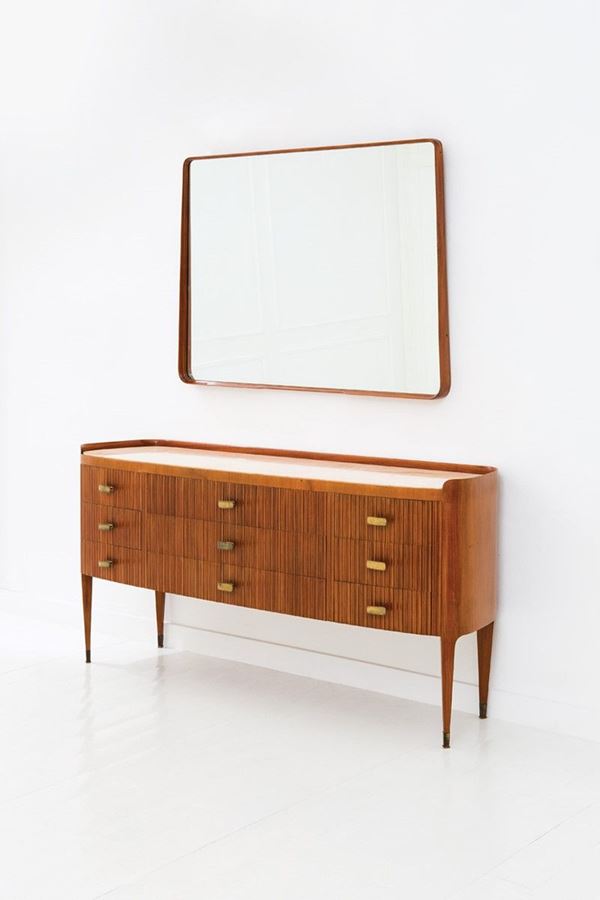 Paolo Buffa - Credenza con specchiera
Legno
