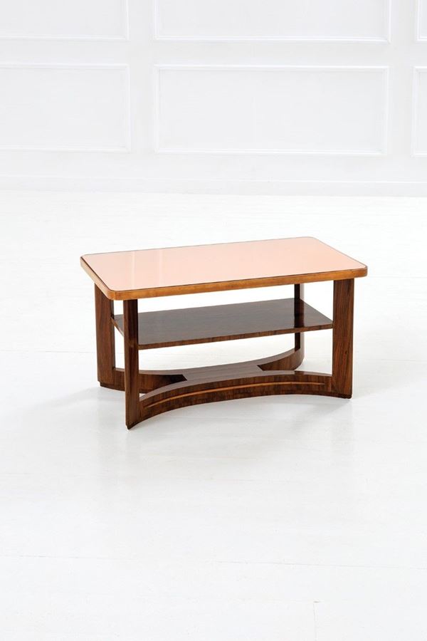 Fontana Arte : Tavolino
Cristallo molato, st  - Auction The Beat of Design - Incanto Casa d'Aste e Galleria