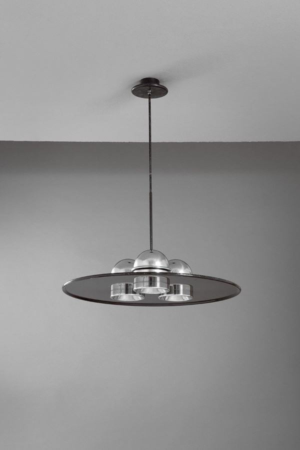 Ettore Sottsass - Lampada  a sospensione mod. La