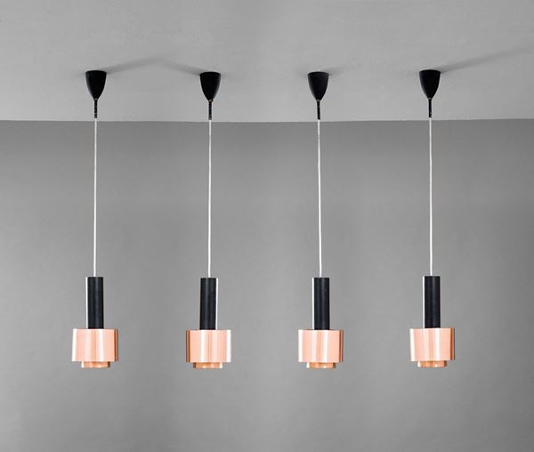 Stilnovo : Quattro lampade a sospensione   - Asta The Beat of Design - Incanto Casa d'Aste e Galleria