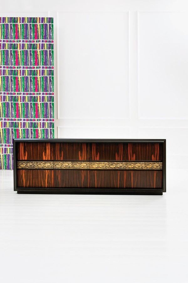 Luciano Frigerio : Credenza
Paniforte impiallacc  - Auction The Beat of Design - Incanto Casa d'Aste e Galleria