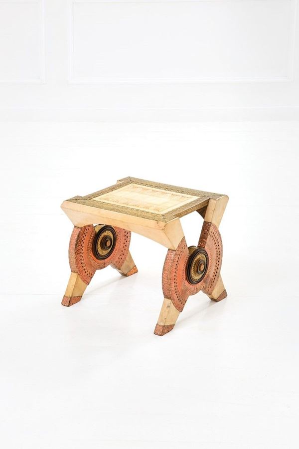 Carlo Bugatti - Sgabello
Legno di rovere, leg