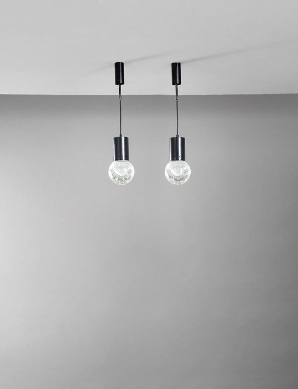 Gino Sarfatti : Due lampade a sospensione
Ott  - Asta The Beat of Design - Incanto Casa d'Aste e Galleria