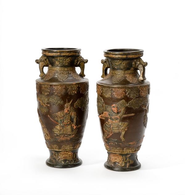 Coppia di candelieri in argent  - Auction Antiquariato - Incanto Casa d'Aste e Galleria