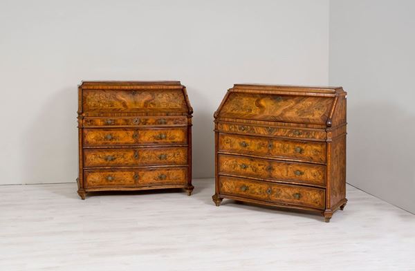 Due gruppi in porcellana bianc  - Auction Antiquariato - Incanto Casa d'Aste e Galleria