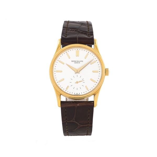 Patek Philippe : Solo tempo, modello Calatrava
  - Asta Orologi - Incanto Casa d'Aste e Galleria