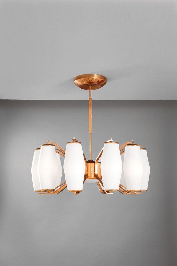 Stilnovo : Grande lampadario mod. 1185
S  - Auction Design - Incanto Casa d'Aste e Galleria