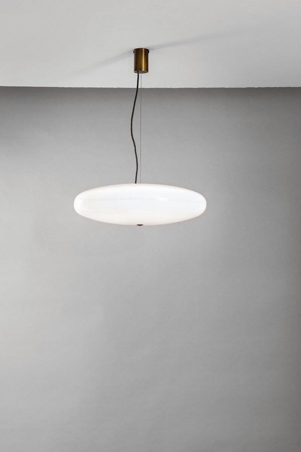 Gino Sarfatti : Lampada a sospensione mod. 206  - Auction Design - Incanto Casa d'Aste e Galleria