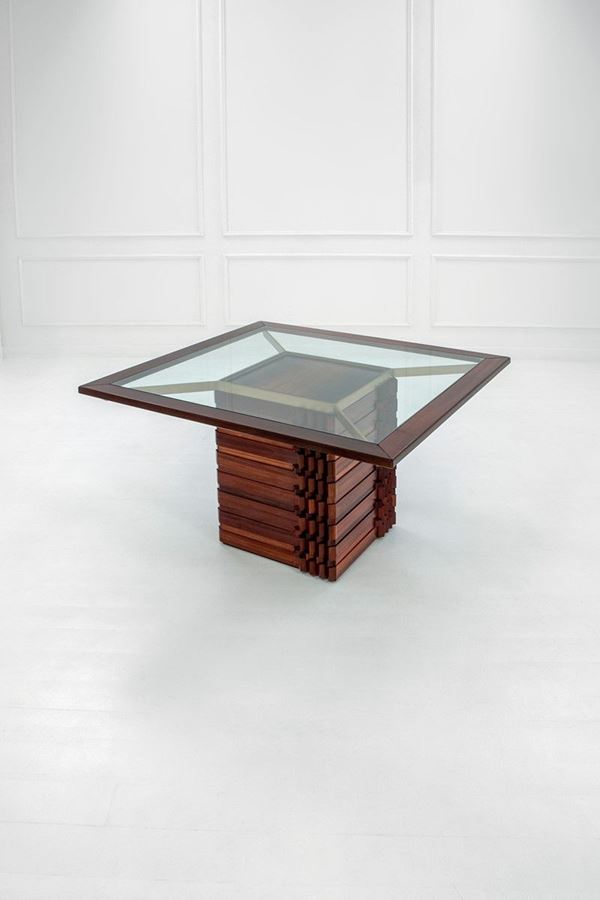Luciano Frigerio : Tavolo della serie Diamante
L  - Auction Design - Incanto Casa d'Aste e Galleria