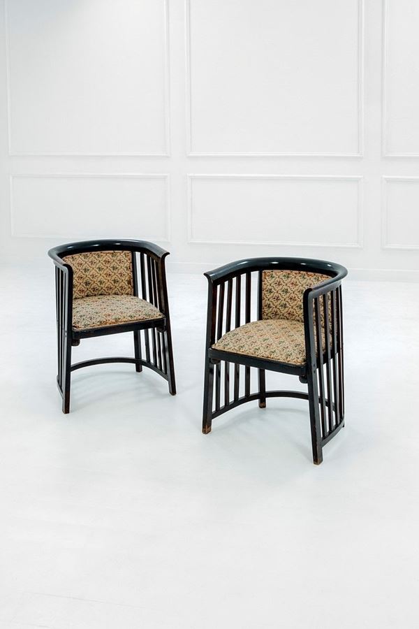 Josef Hoffmann - Poltrone  mod. 423
Faggio cur