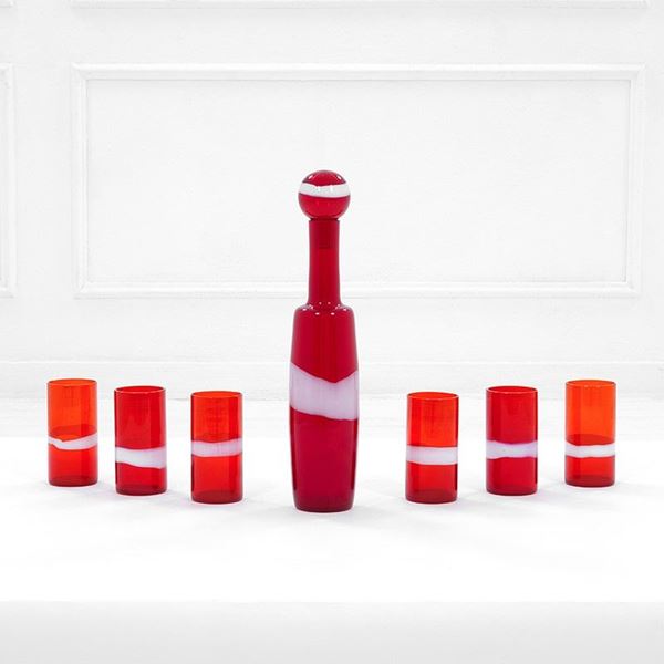 Fulvio Bianconi : Servizio composto da una botti  - Auction Design - Incanto Casa d'Aste e Galleria