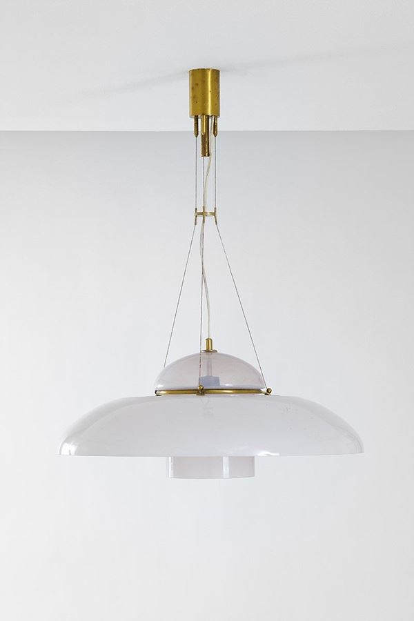 Vistosi : Lampadario
Ottone lucido, vet  - Auction Design - Incanto Casa d'Aste e Galleria