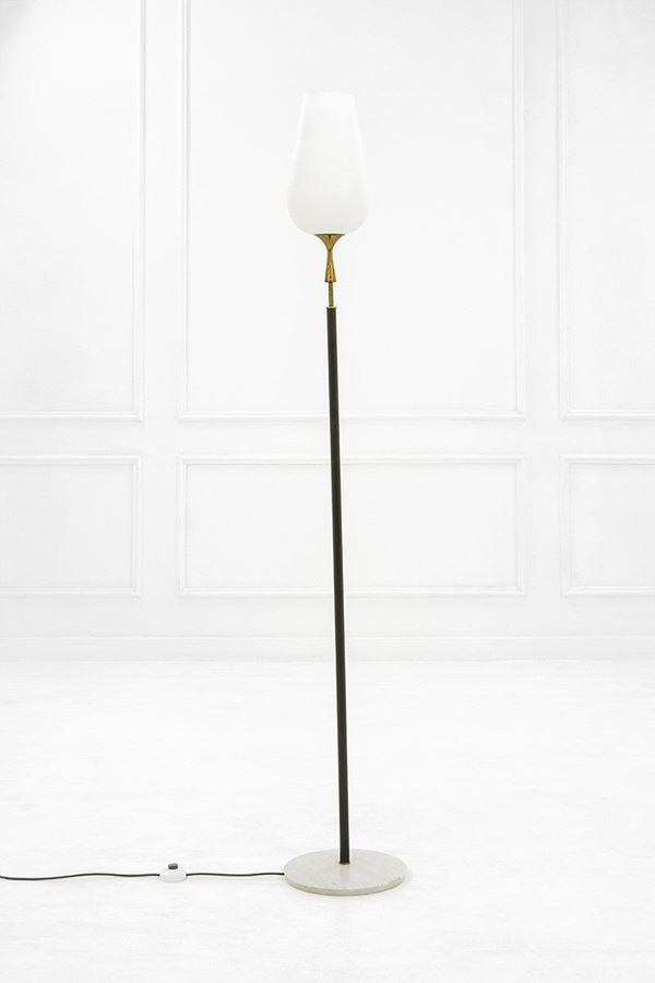 Angelo Lelii : Lampada da terra
Ottone, meta  - Auction Design - Incanto Casa d'Aste e Galleria