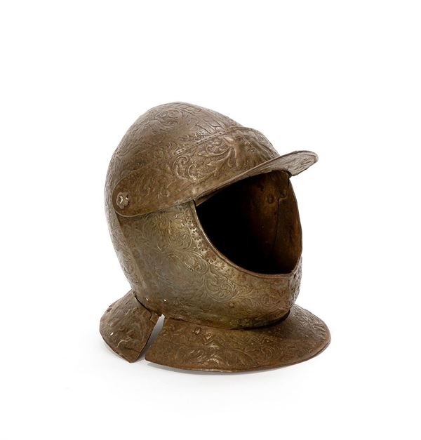 Lampadario in stile a otto luc  - Auction Antiquariato - Incanto Casa d'Aste e Galleria
