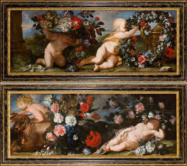 Bottiglia in argento riccament  - Asta Antiquariato - Incanto Casa d'Aste e Galleria