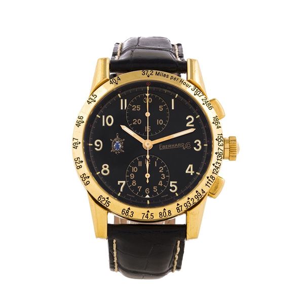 Eberhard : Cronografo a due contatori, mo  - Auction Orologi - Incanto Casa d'Aste e Galleria