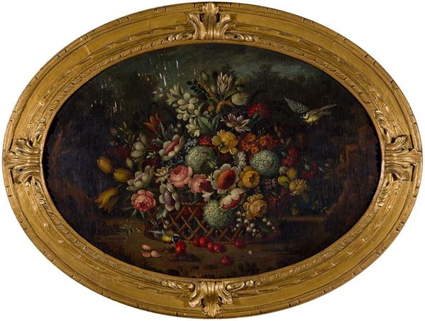 Coppia di appliques in papier   - Asta Antiquariato - Incanto Casa d'Aste e Galleria