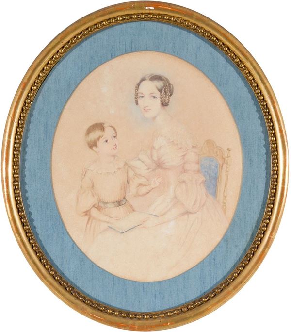 Michael William Sharp - Ritratto di Arabella Menage-Sh