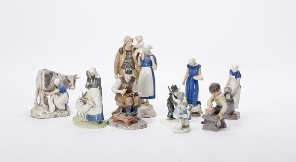 Coppia di candelieri a quattro  - Auction Antiquariato - Incanto Casa d'Aste e Galleria