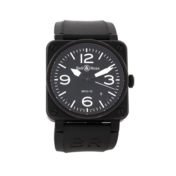 Bell &amp; Ross - Solo tempo linea Aviation Blac