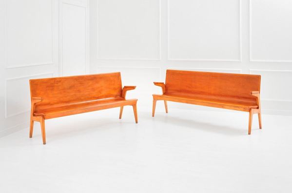 Due Panche
Legno di acero, co  - Auction Design - Incanto Casa d'Aste e Galleria