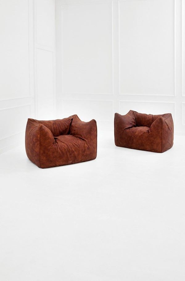 Mario Bellini : Due poltrone mod. Le Bambole
  - Asta Design - Incanto Casa d'Aste e Galleria