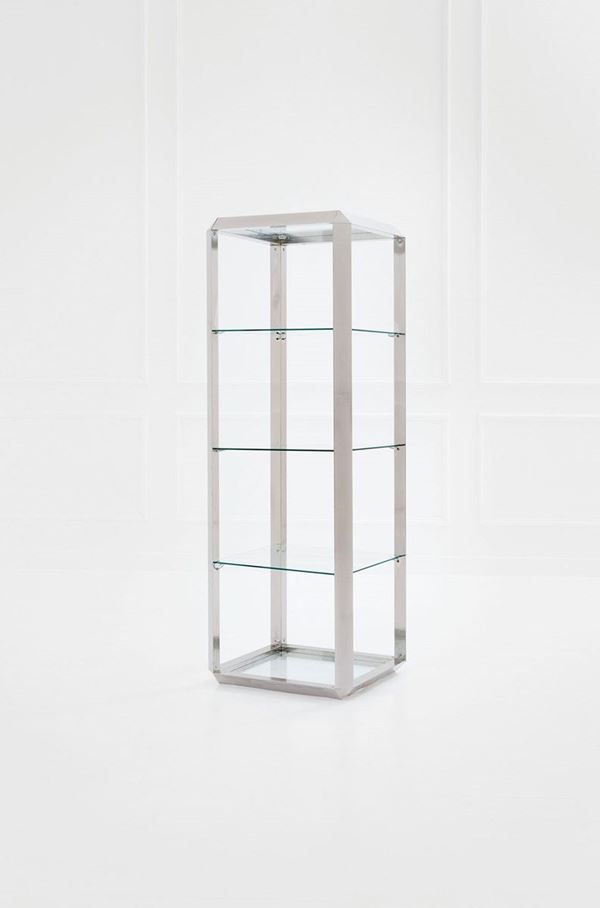 Alberto Rosselli : Etag&#232;re mod. P800
Profilato d  - Auction Design - Incanto Casa d'Aste e Galleria