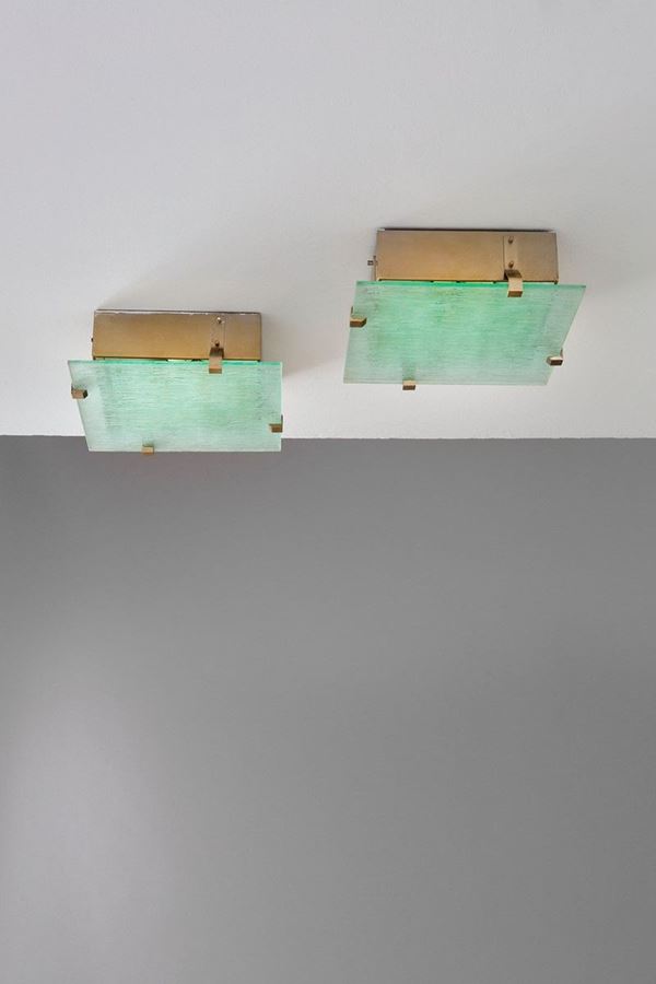 Due plafoniere
Ottone nichela  - Auction Design - Incanto Casa d'Aste e Galleria