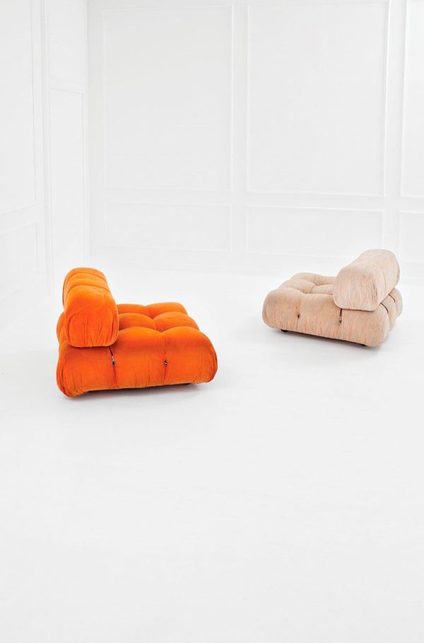 Mario Bellini : Due poltrone mod. Camaleonda
  - Auction Design - Incanto Casa d'Aste e Galleria